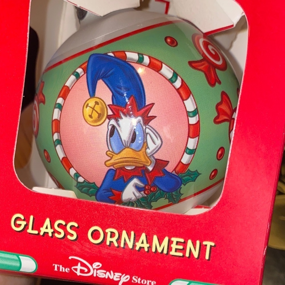 Disney Candy Cane Christmas 2000 Ornament - Red and Green - Picture 4 of 7